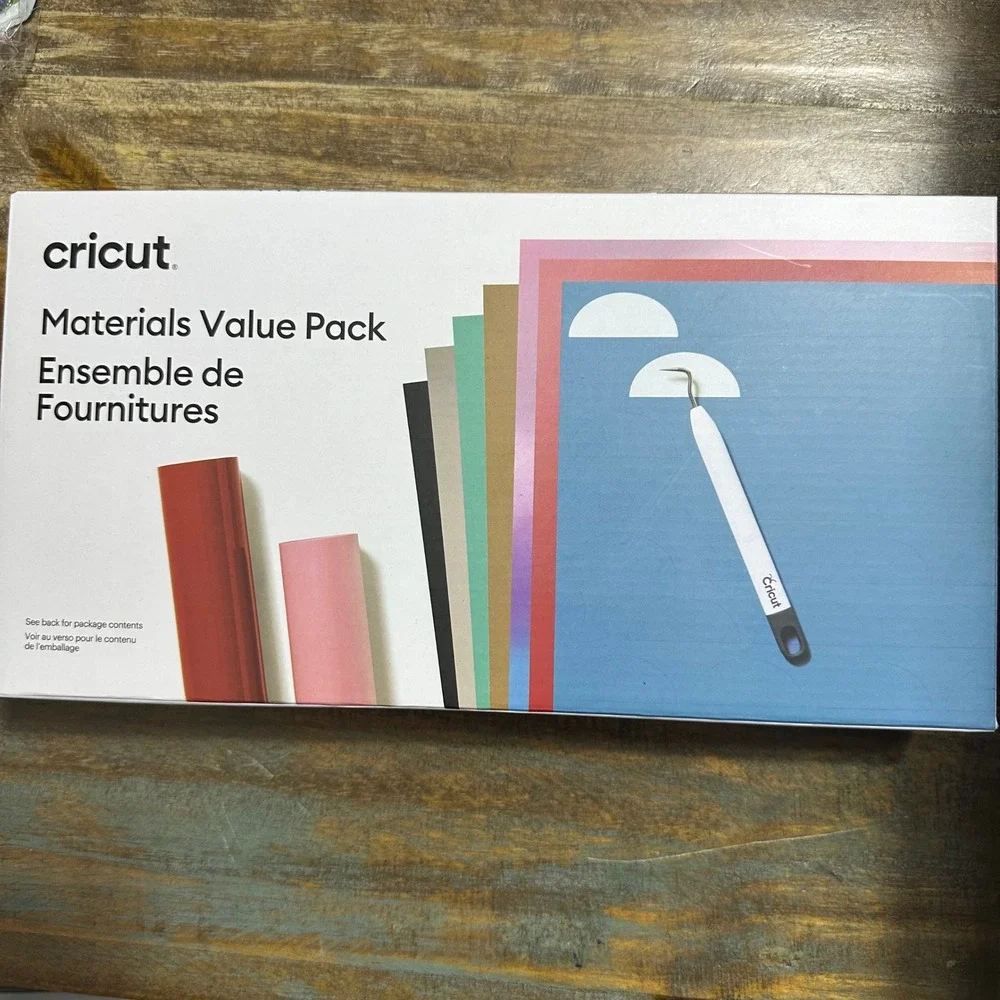 Cricut Materials Value Pack Bundle Vinyl Iron-On Transfer Tape Weeder Tool NEW